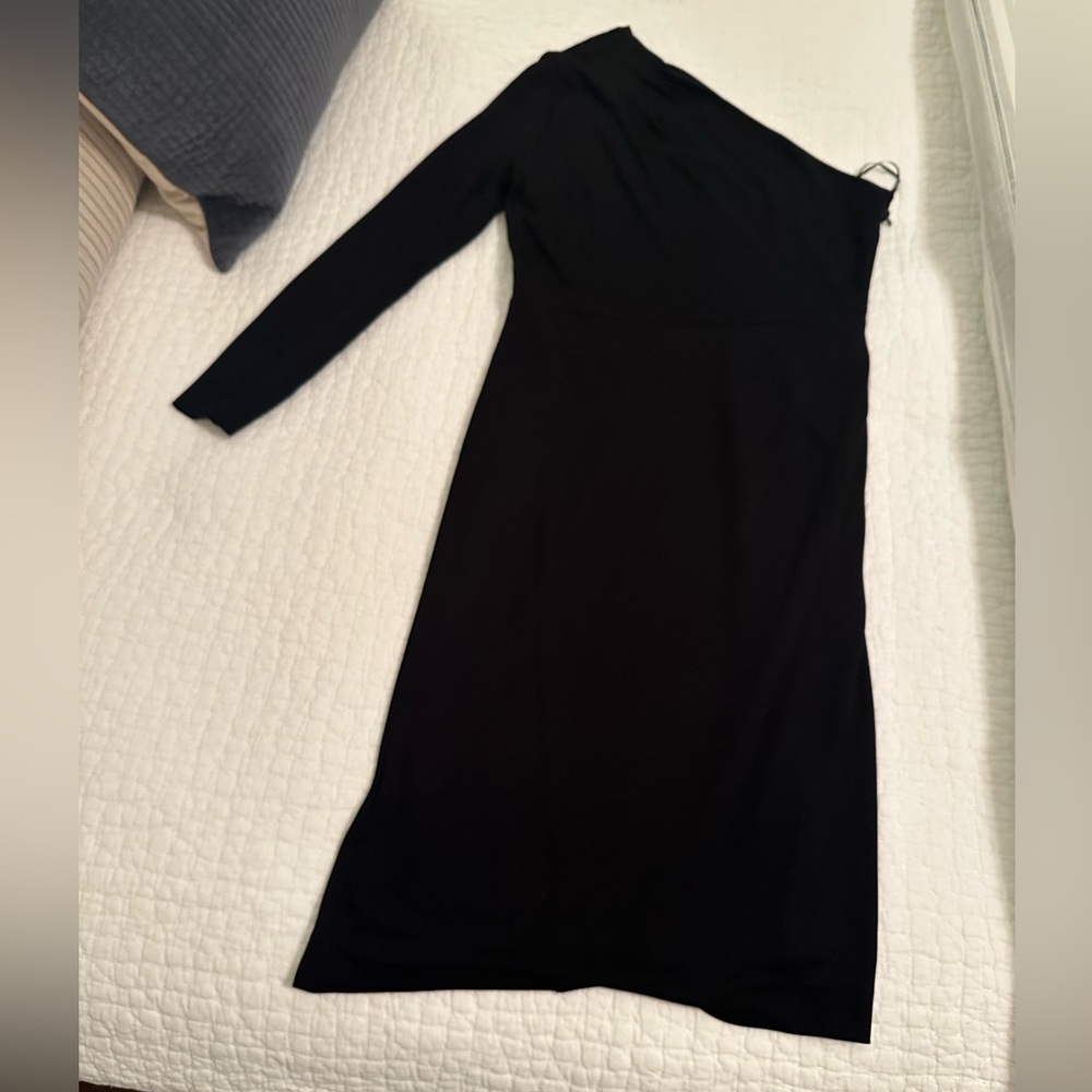 Tom Ford Black One-Shoulder Dress